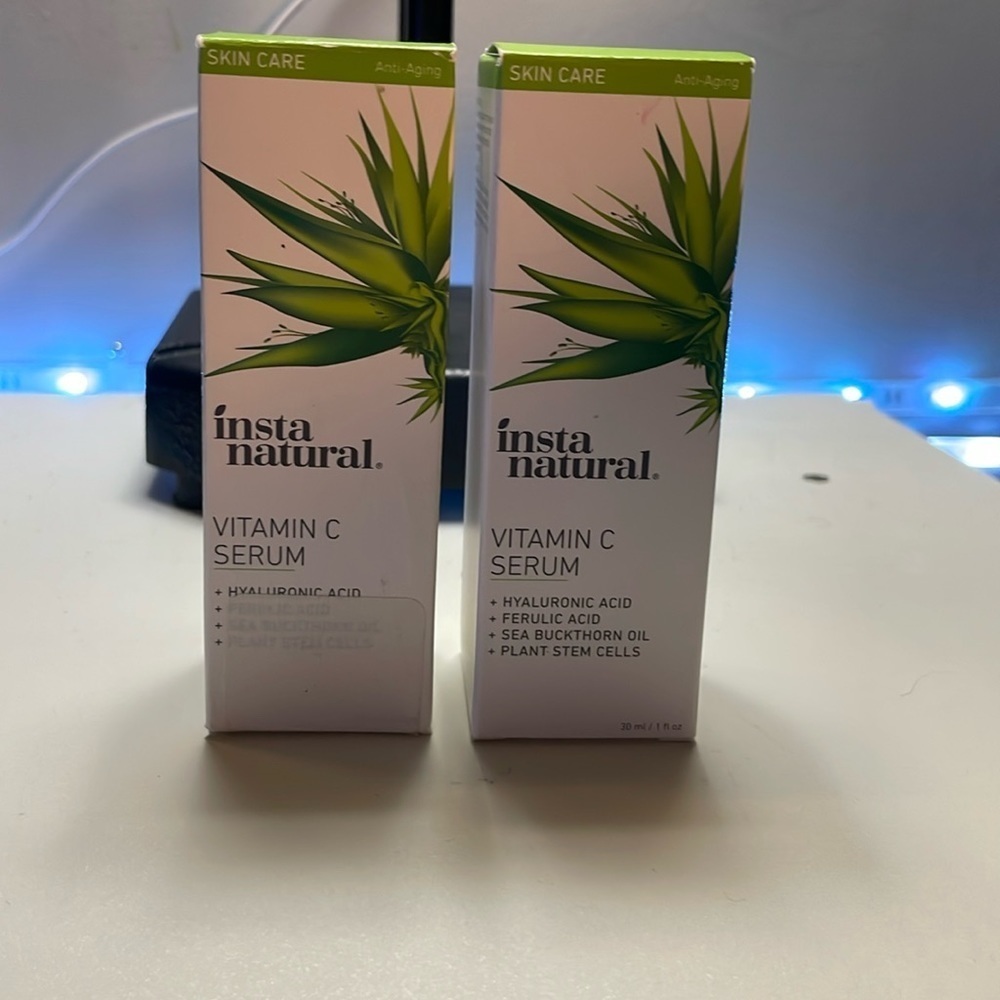 Insta Natural Vitamin C Serum 2 Unopened Bottles​​​​